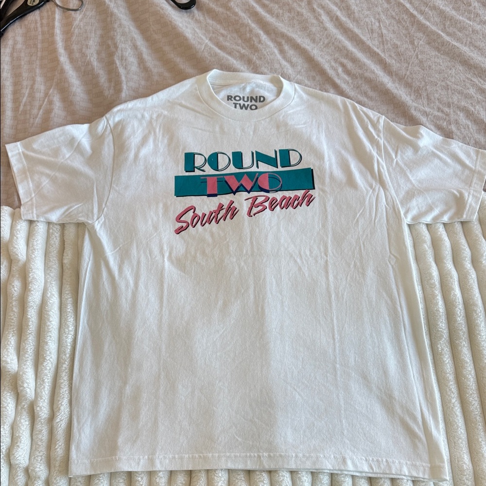 White Graphic Tee